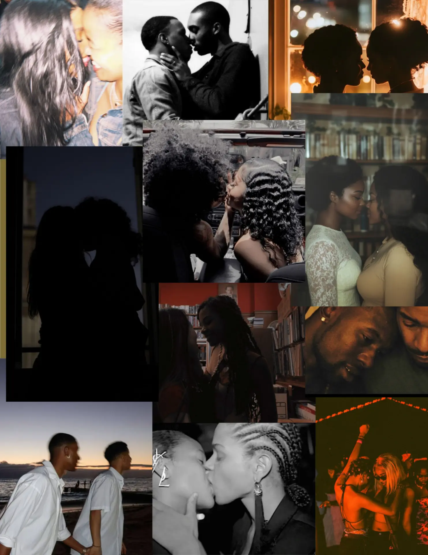 Queer awakening mood board